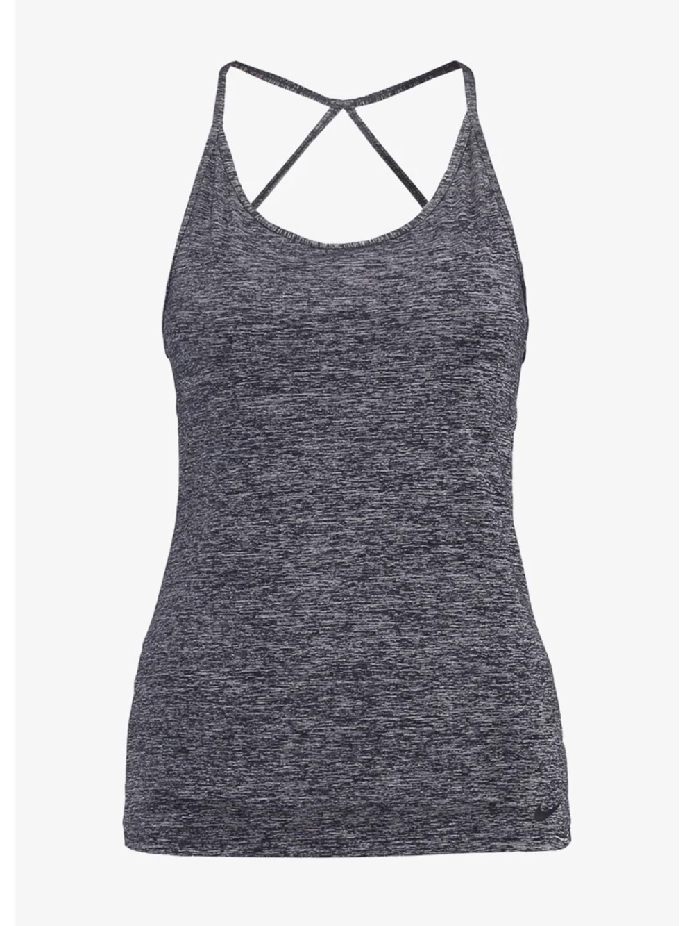 Nike Women's Dark Gray Heather Racerback Strappy Tank | Size Large